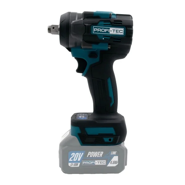 Аккумуляторный гайковерт PROFI-TEC PTW502 POWERLine, 2×PT2040MP (4.0 Ач), зарядное устройство (007030)