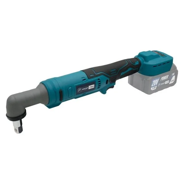 Аккумуляторный угловой гайковерт PROFI-TEC PWR1620BL POWERLine, 2×PT2040EP (4.0 Ач), зарядное устройство (006582)