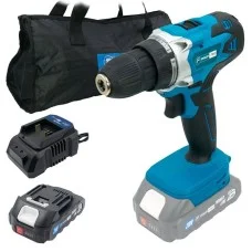 Аккумуляторный шуруповерт PROFI-TEC PCD2820V POWERL, 1×PT2020MP (2.0 Ач), зарядное устройство (007238)