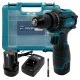 Аккумуляторный шуруповерт PROFI-TEC PCD35168BL, 2×PT1620 (2.0 Ач), зарядное устройство (006293)