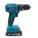 Аккумуляторный шуруповерт PROFI-TEC PCD3520BL POWERLine, 2×PT2020MP (2.0 Ач), зарядное устройство (006074)