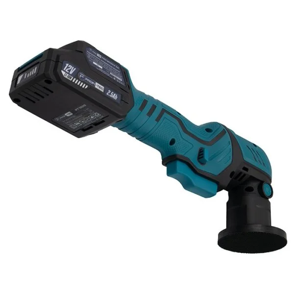 Аккумуляторная эксцентриковая полировальная машина PROFI-TEC PPM-8012SCP Set, 1×PT1225 (2.5 Ач), зарядное устройство (006070)
