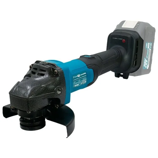 Акумуляторна кутова шліфувальна машина PROFI-TEC DGA201BL POWERLine, 1×PT2040EP (4.0Аг), зарядний пристрій (007045)