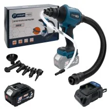 Аккумуляторная воздуходувка PROFI-TEC AS001BL POWERLine, 1×PT2050DG (5.0 Ач), зарядное устройство (007203)