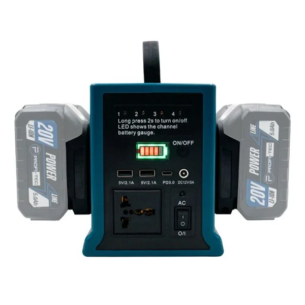 Акумуляторний інвертор напруги PROFI-TEC PCB3320V POWERLine, без акумулятора та зарядного пристрою (005942)
