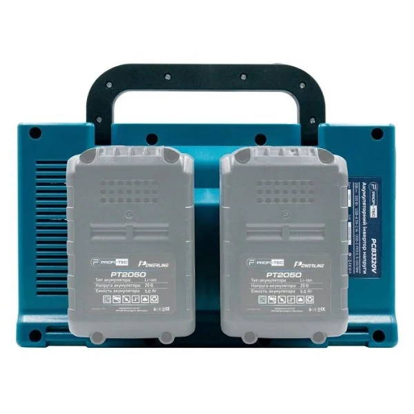 Акумуляторний інвертор напруги PROFI-TEC PCB3320V POWERLine, без акумулятора та зарядного пристрою (005942)