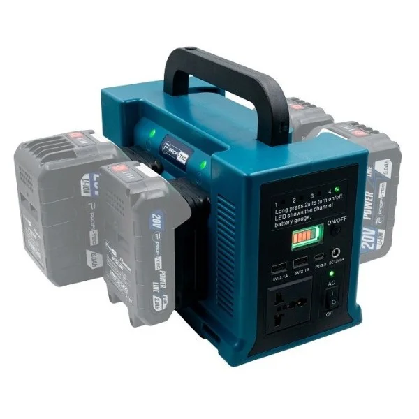 Акумуляторний інвертор напруги PROFI-TEC PCB3320V POWERLine, без акумулятора та зарядного пристрою (005942)