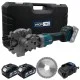 Аккумуляторный резак для арматуры PROFI-TEC PSC1120 POWERLine, 2×PT2040MP (4.0Ач), зарядное устройство (006613)