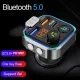 FM-трансмітер (модулятор) P-5 Bluetooth 5.0 / QC 3.0 / RGB Black