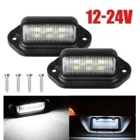 Підсвічування номера LED універсальне з кріпленням 12-24V