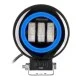 Фара робочого світла Leader + Blue DRL 89BC FLOOD 3Ledx15W 10-60V/45W/6000K