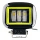Фара робочого світла Leader + Yellow DRL 88BC FLOOD 3Ledx15W 10-60V/45W/6000K