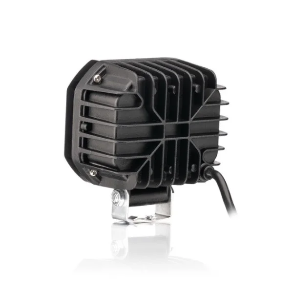 Фара рабочего света Leader + Yellow DRL V76 FLOOD 6Led x 5W (90 x 105 x 55) 10-30V/30W/6000K