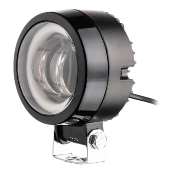 Фара робочого світла Leader + Yellow DRL Y20 FLOOD 2Led x 10 Вт (75x95x50) / 12-24 В / 20 Вт / 6000K