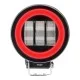 Фара светодиодная Leader + Red DRL V77 12-24V, 30W (6x5W), 2700Lm 1шт