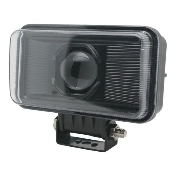 Светодиодная линза (фара) J 59 Leader 33W W/W + DRL 12-24V