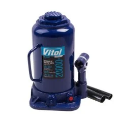 Гідравлічний телескопічний домкрат VITOL,20Т DB-20002/T92004, висота підхоплення 242 мм — 452 мм, 11 кг(DB-20002)