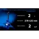 Стійки-піддомкратники посилені VITOL T42001/42059 2Т, діапазон висоти – від 278 мм до 420 мм (T42001)