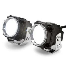 Світлодіодна фара SD 05 30W дальнє світло з ДХВ синього кольору 10-60V 2 шт