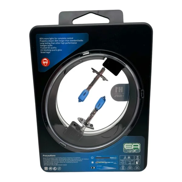 Галогенні автолампи H1 55W EA Light X 12V P14 5S Bluevison