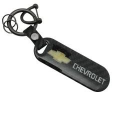 Брелок для автомобільних ключів карбоновий Chevrolet