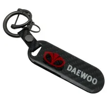 Брелок для автомобільних ключів карбоновий Daewoo