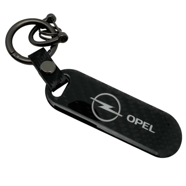 Брелок для автомобільних ключів карбоновий Opel