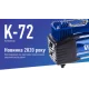 Компресор "ViTOL" K-72/10 атм/60 до 100 л/хв/R15 до R18/дефлятор/двоциліндровий (K-72)
