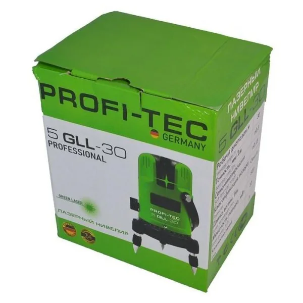 Лазерный нивелир PROFI-TEC 5GLL-30 Professional (003233)