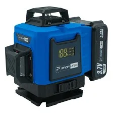 Лазерный нивелир PROFI-TEC PGL 4D 1630, 30 м, 16 линий, зеленый луч (005905)