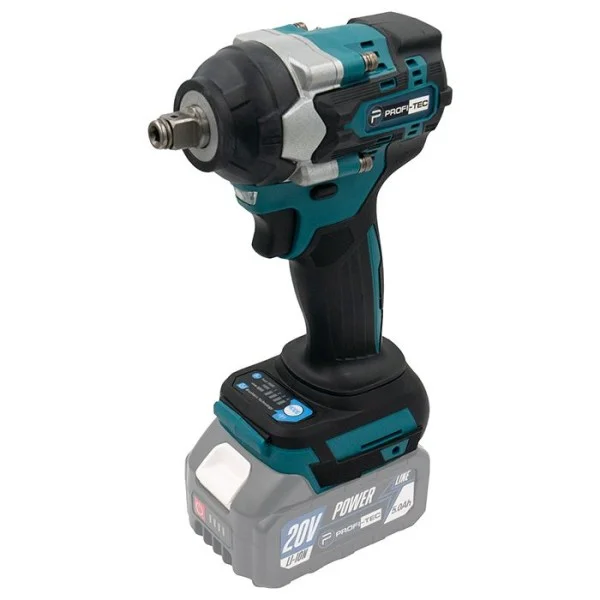 Акумуляторний набір інструментів PROFI-TEC Combo Set 2/6 POWERLine, PCD2820V, DTW500BL,  (2×PT2040MP (4.0 Аг), зарядний пристрій (007055)