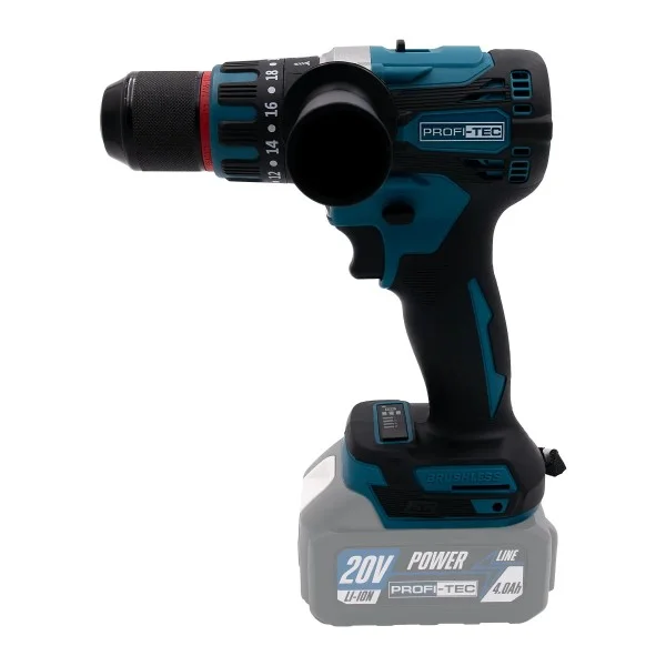 Аккумуляторный набор инструментов PROFI-TEC Combo Set 2/9 POWERLine, дрель-шуруповерт DHP485BL, угловая шлифмашина PGA202, 2 аккумулятора PT2040MP (4.0 Ач), зарядное устройство (007150)