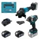 Аккумуляторный набор инструментов PROFI-TEC Combo Set 4/4 POWERLine, DGA201BL, DTW500BL, (2×PT2040MP (4.0 Ач), зарядное устройство (007006)