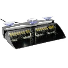 Стробоскоп на лобове скло S2 Yellow 12V 25х4х13 см