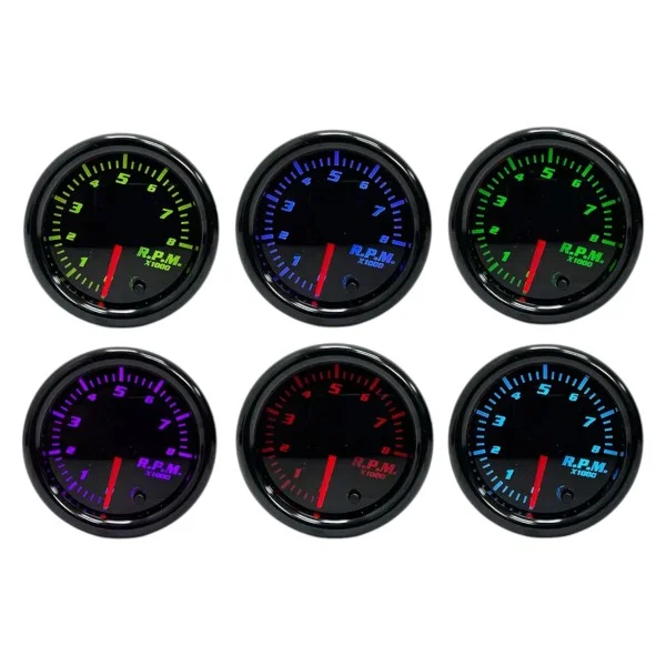 Тахометр Ket Gauge 5205 RGB 52 мм