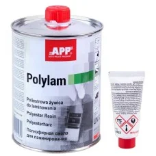 Полиэфирная смола для ламинирования АРР Polylam с отвердителем – 975 г + 25 г(010801)