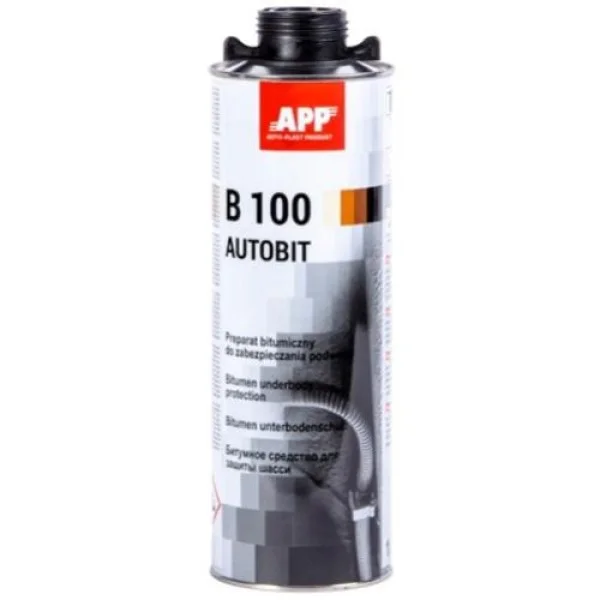 Средство для защиты шасси АРР B100 Autobit 1.0l, черное(050601)