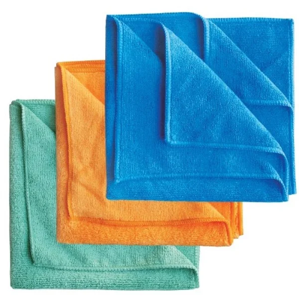 Салфетка микрофибра АРР MF Cloth 40×40 см, зеленый, уп. 3 шт (080648)