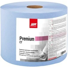 Полотенце АРР Premium CT 190 м/п, синее, трехслойное, 500 отрывов(090414)