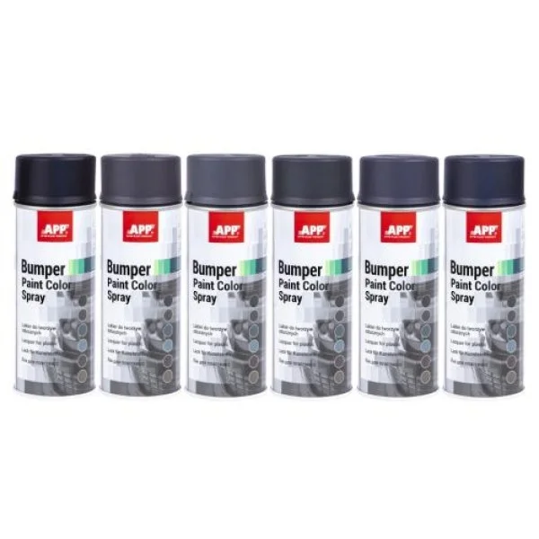 Фарба бамперна АРР Bumper Paint Color Spray, темний антрацит, 400 мл(210408)