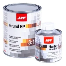 Грунт епоксидний Grund EP 3:1 з затв., сірий 1l+0.2l АРР(021201 + 021202)