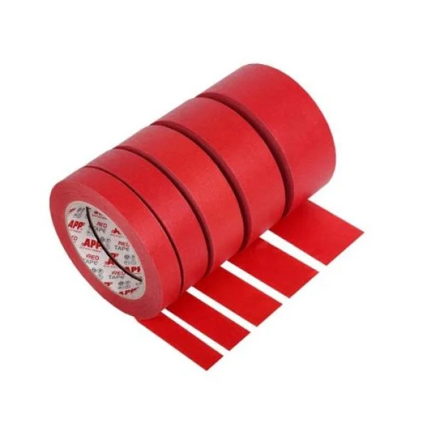 Лента малярная APP Red Tape 48mm*45м 110 гад C красный, водонепроницаемый(070255)