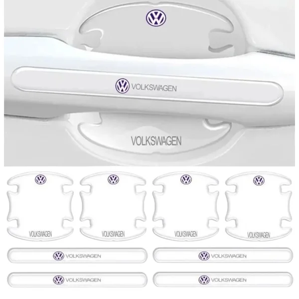 Защитная пленка под дверные ручки Volkswagen 8 шт